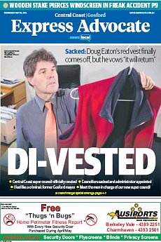 Express Advocate - Gosford - May 18th 2016